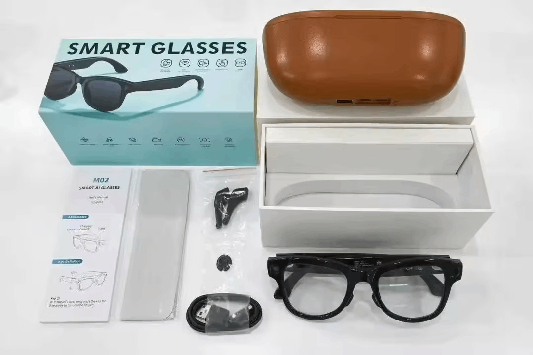 AI Smart Glasses 1200p (Recording Glasses)